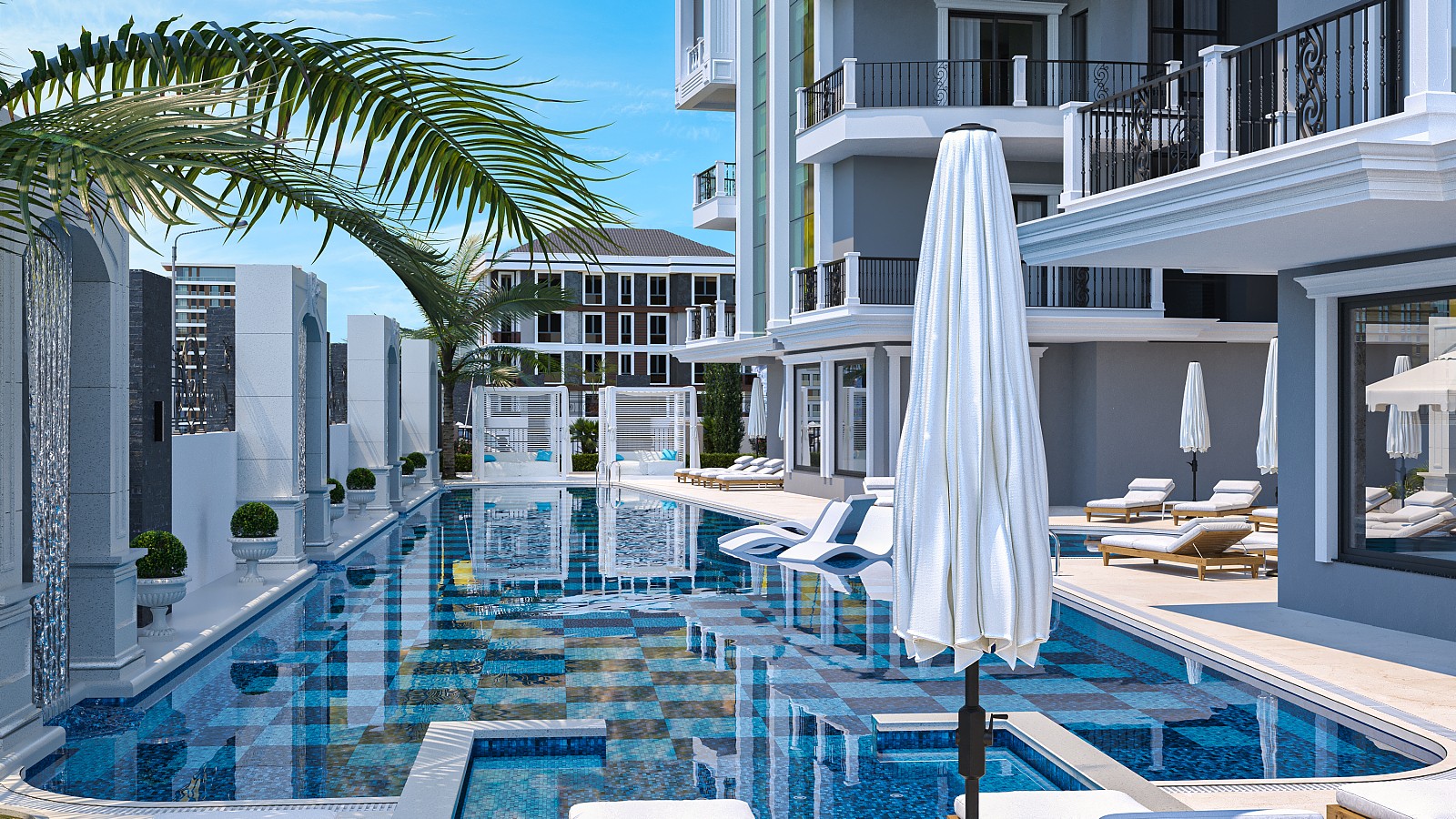 Apartments in Saray, Alanya (AYT-02642)