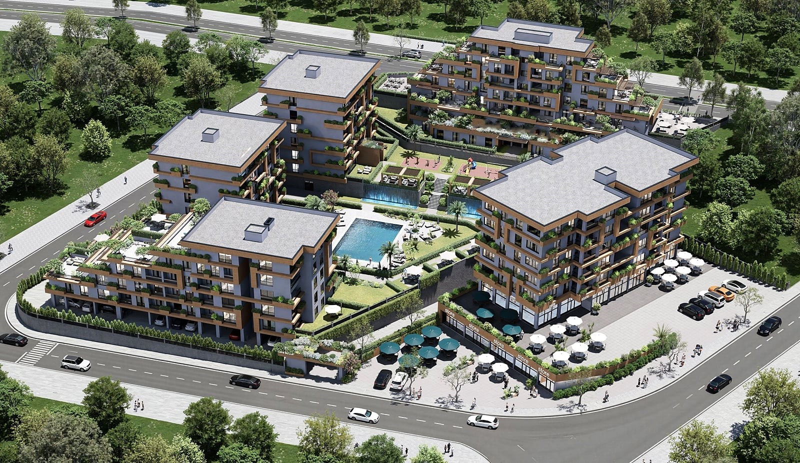 Apartments in Doğanköy, Nilüfer (YEI-00342)